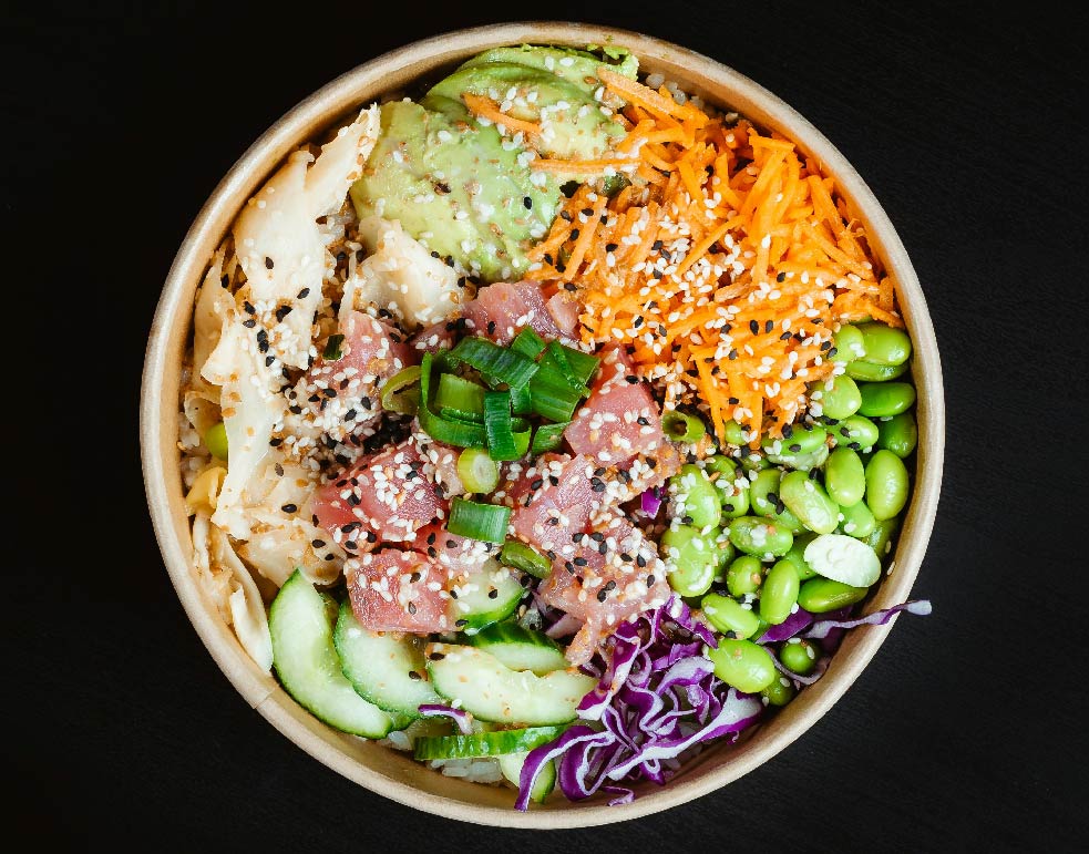 Poke bowl Flaine